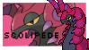 A small gif stamp reading "Scolipede" with an image of scolipede in the background and a scolipede sprite in the foreground.